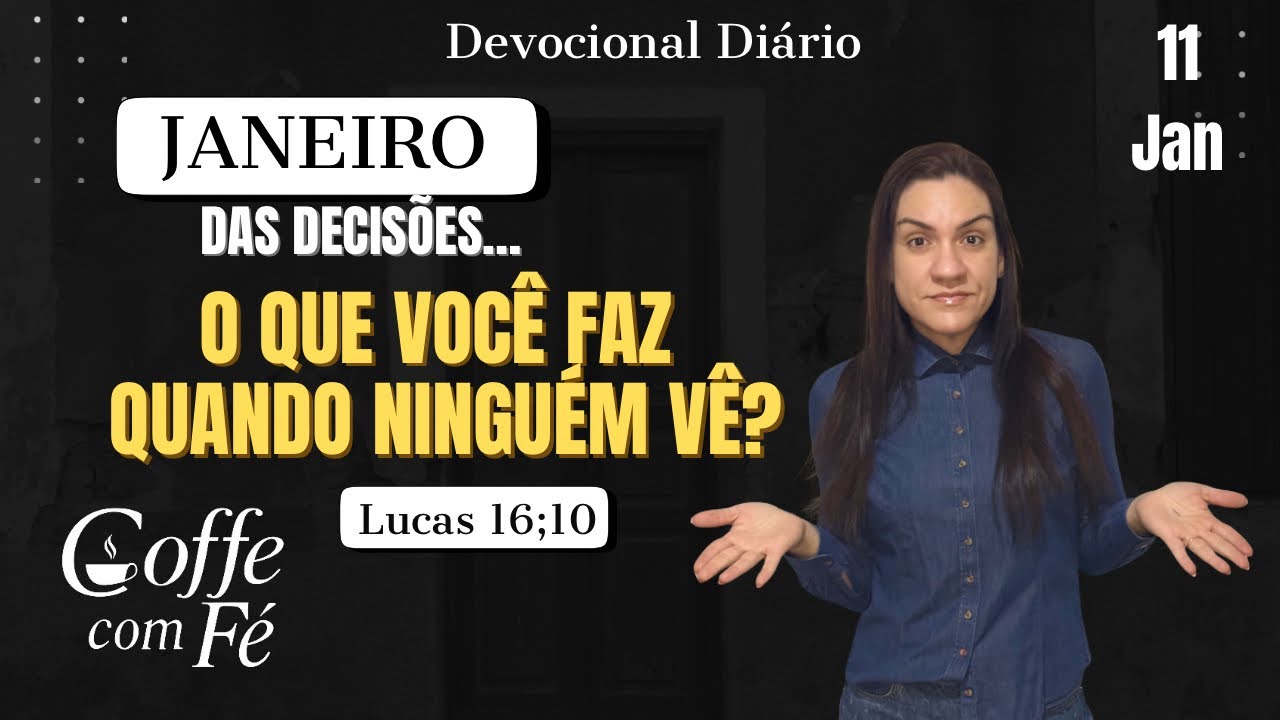 DEUS VÊ O QUE NINGUÉM VÊ ❤️‍🔥 Lucas 16;10 #palavradodia 