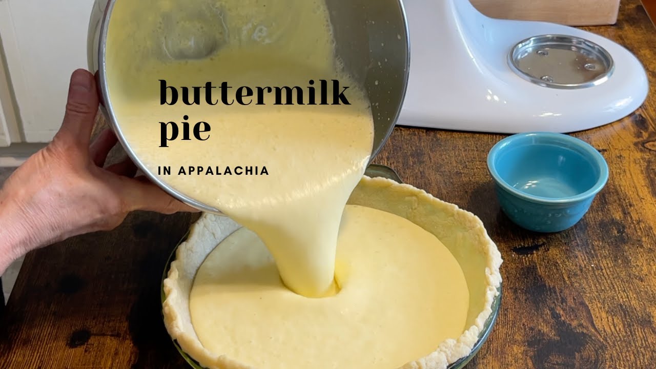Buttermilk Pie in Appalachia