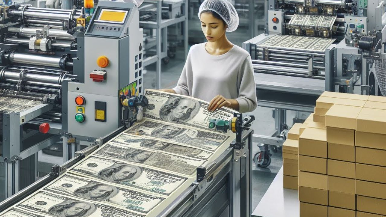 Processus de Fabrication de l&rsquo;Argent - Usine d&rsquo;Impression Mon&eacute;taire - Et si  l'usine est la v&ocirc;tre