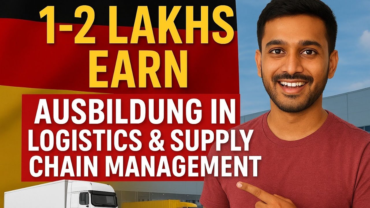 Ausbildung in Logistics & Supply Chain Management Germany 🇩🇪 | Salary, Future Scope & Career Guide
