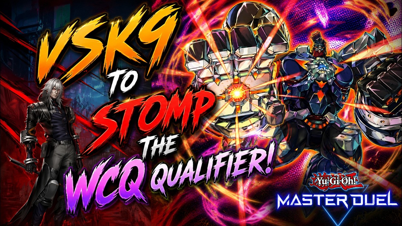 VSK9 to Crush the WCQ first stage !( Yu-Gi-Oh! Master Duel gameplay)
