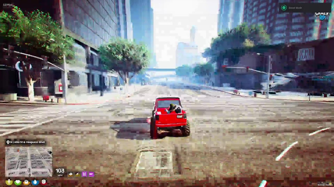BOOSTING IN CRAZY RP