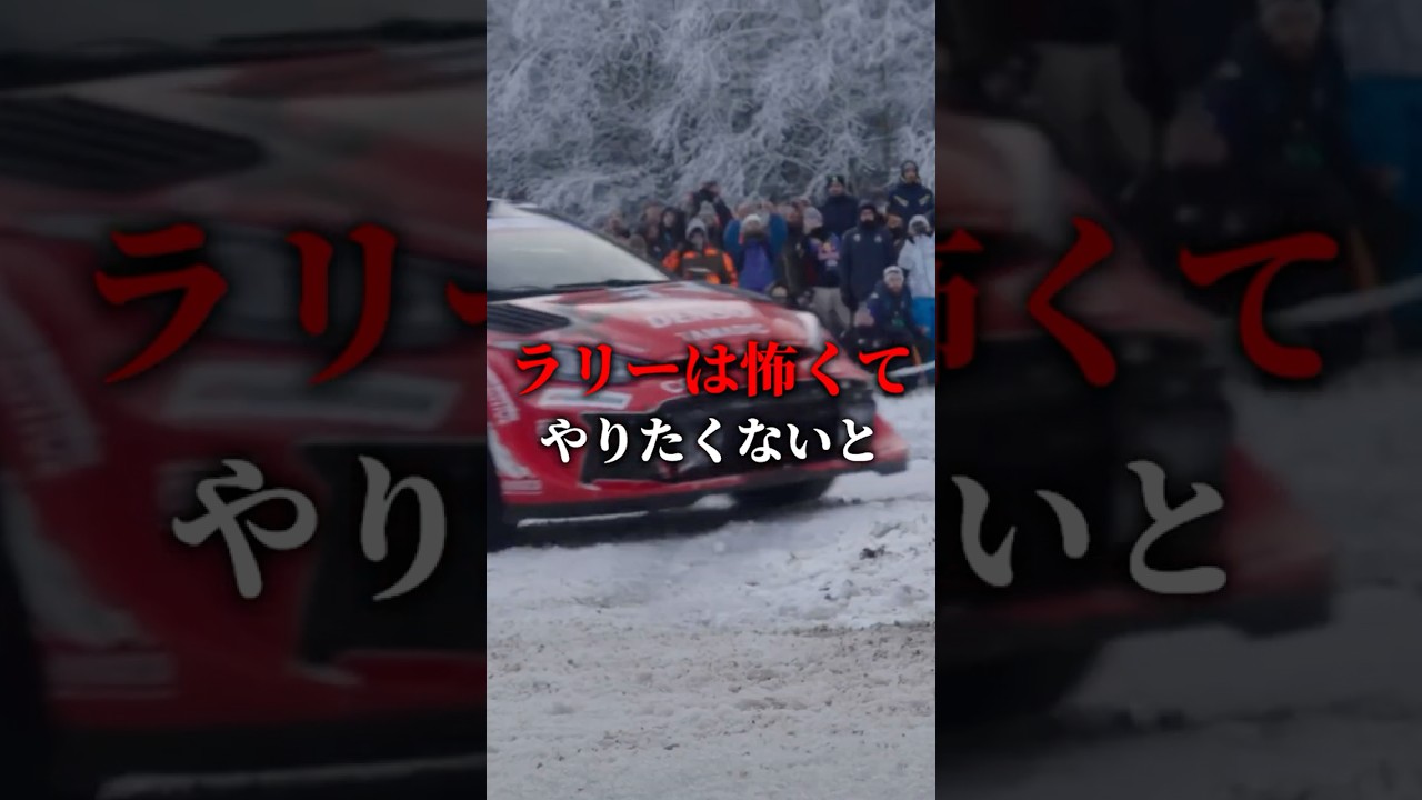 ラリーとレース、どっちが怖い？#f1 #wrc #ラリー #shorts #ショート