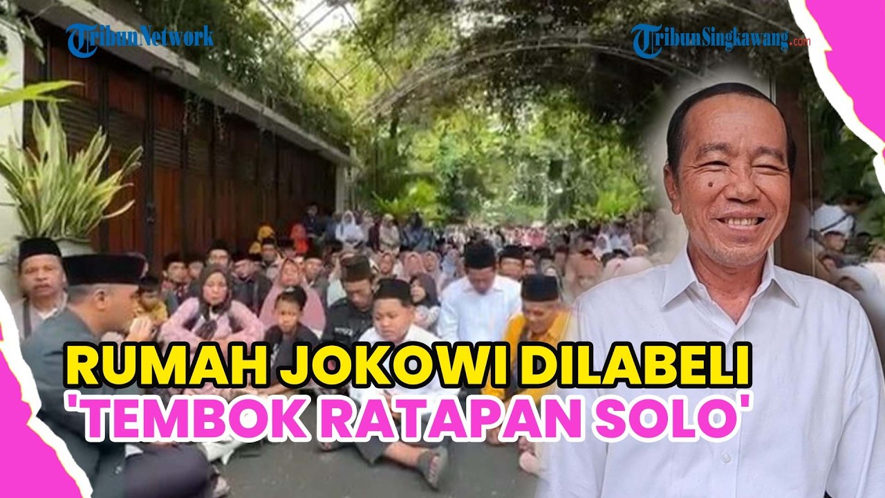 5 FAKTA HEBOH RUMAH JOKOWI DILABELI 'TEMBOK RATAPAN SOLO' DI GOOGLE MAPS