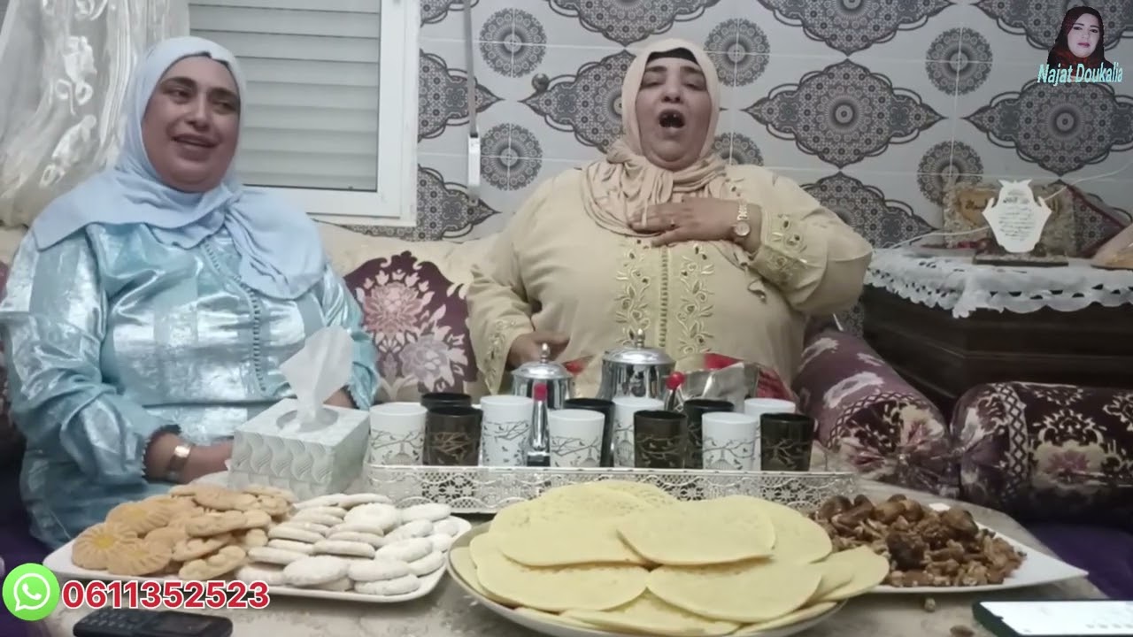 صوت الحنين مع نجاة الدكالية تبدع وتقدم أغاني جميلة في خاطر أحباب