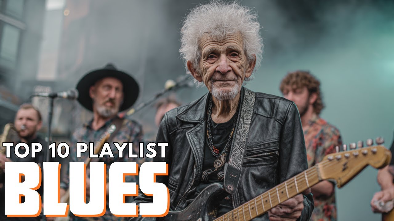 Crossroads at Midnight – Delta Blues Slide Guitar Echoes of B.B. King, Clapton & Muddy Waters