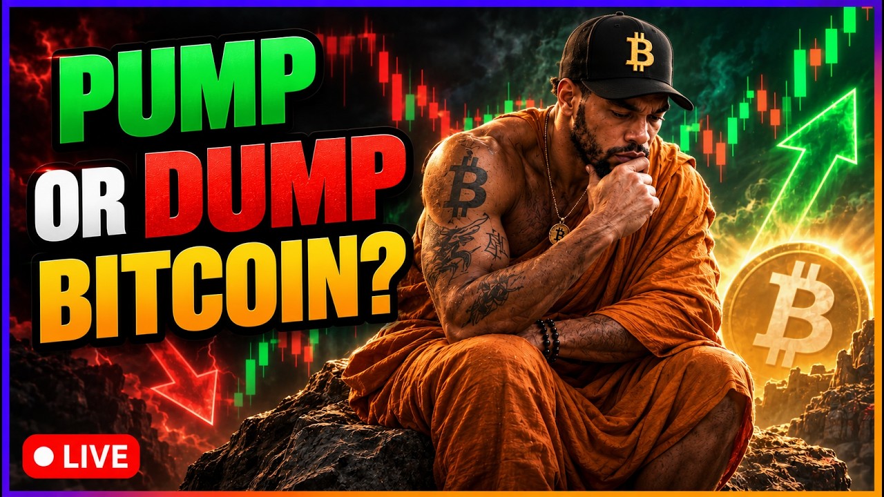 Bitcoin Live Trading : Time to Pump or Dump?