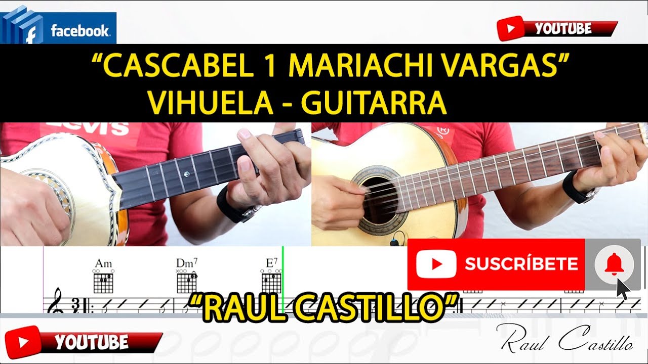 EL CASCABEL 1 MARIACHI VARGAS GUITARRA VIHUELA