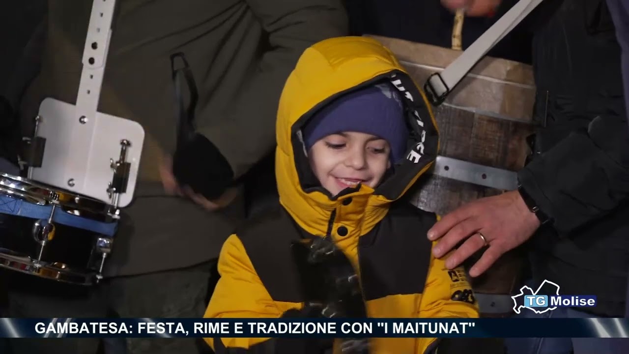 Gambatesa: festa, rime e tradizione con ''i Maitunat''