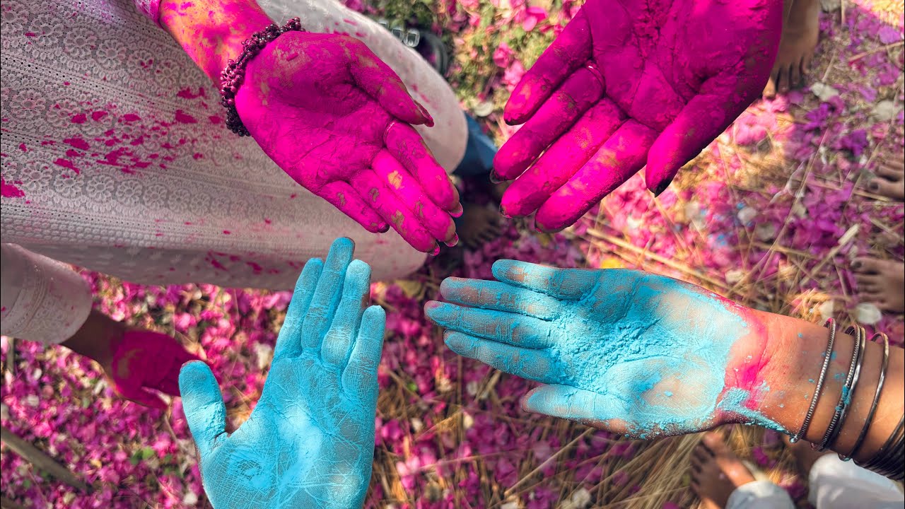Holi 2026 , with my peoples 🥳🫶🏻