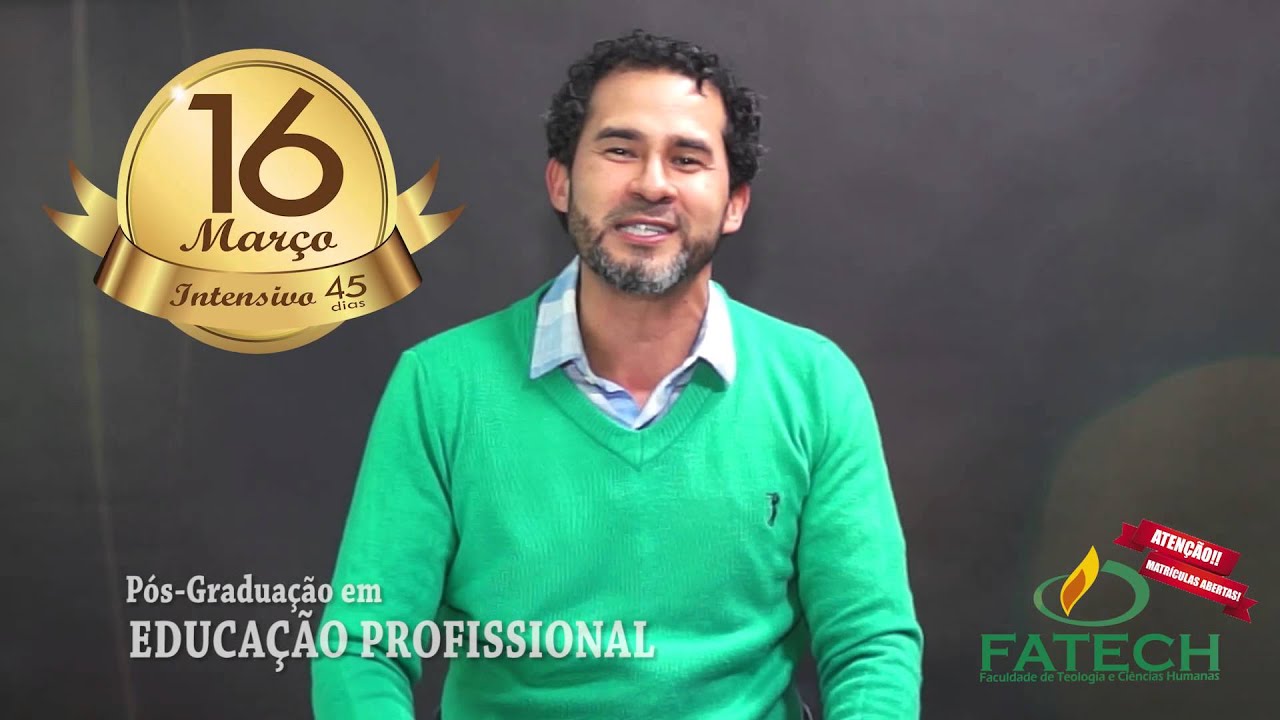 PÓS GRADUAÇÃO NA FACULDADE FATECH EM MARÇO/15