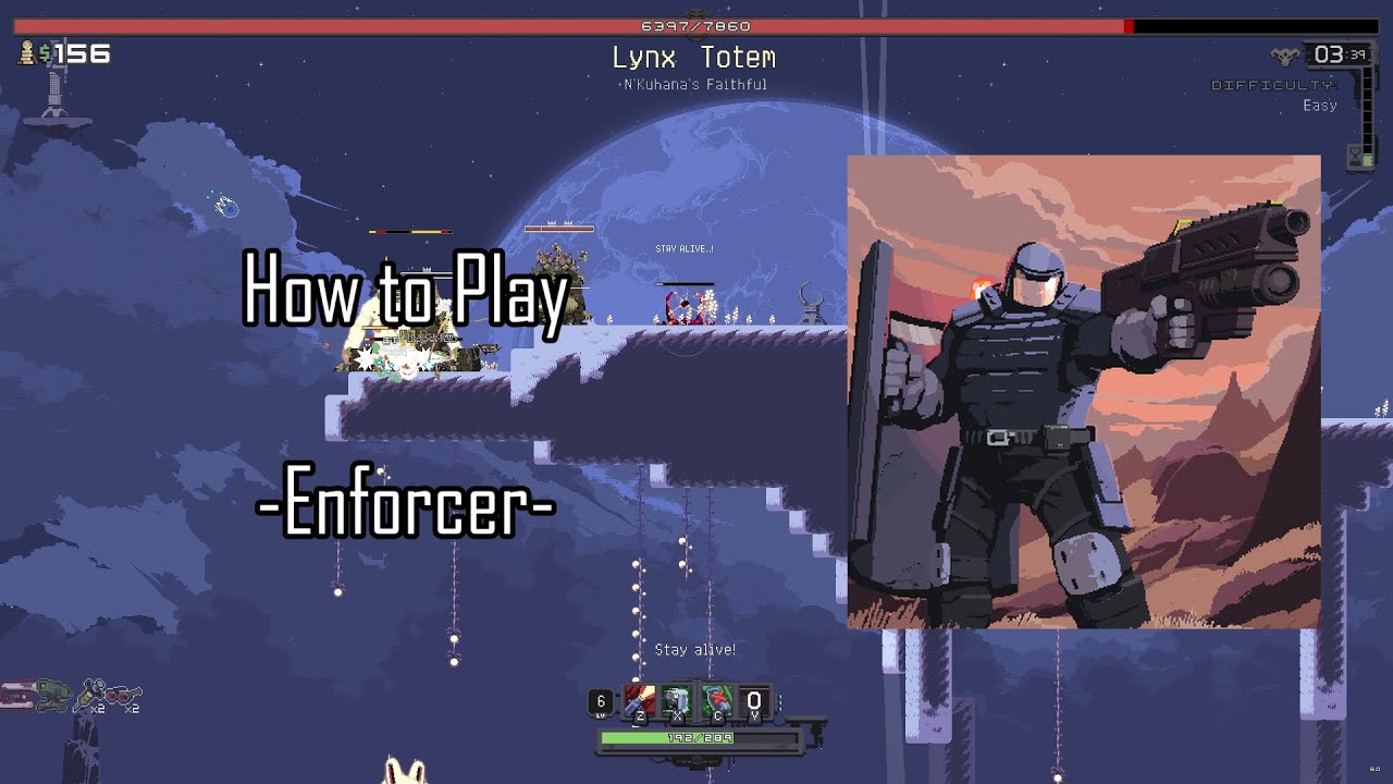 How To Play ENFORCER In Risk Of Rain Returns