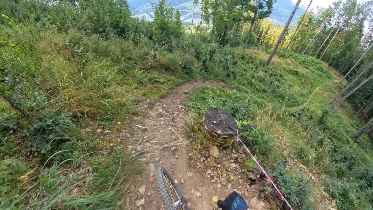 Zilina OKO trails - Mad Max (Bronzovy) - MTB POV