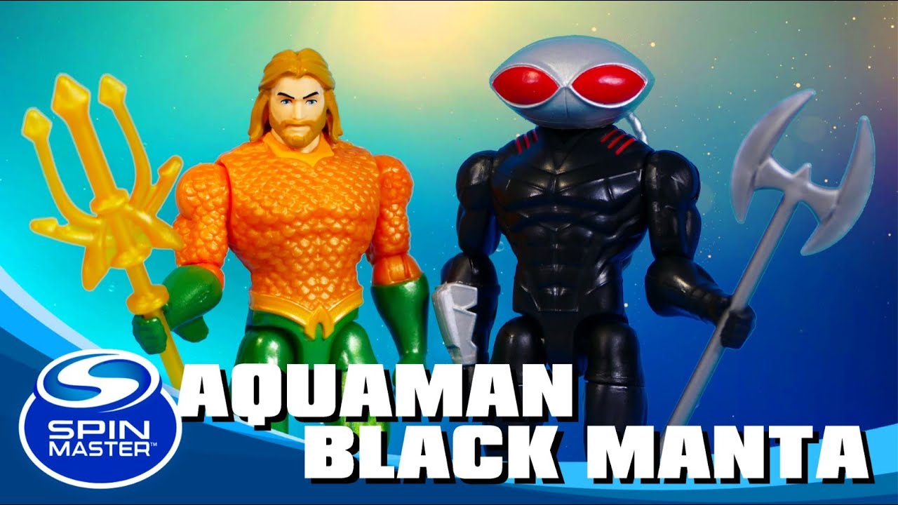 Spin Master DC Heroes Unite Aquaman and Black Manta
