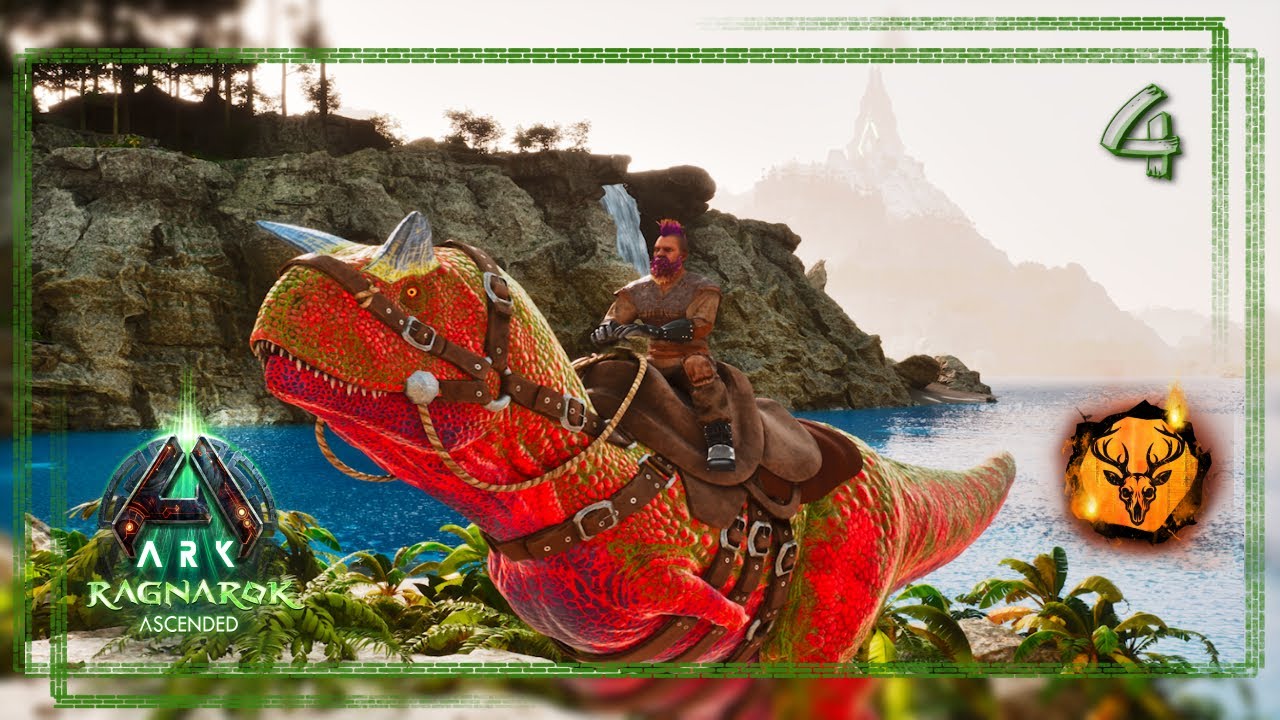 Ark Survival Ascended Ragnarok-House built and a 'Random' Tame... Ep 4
