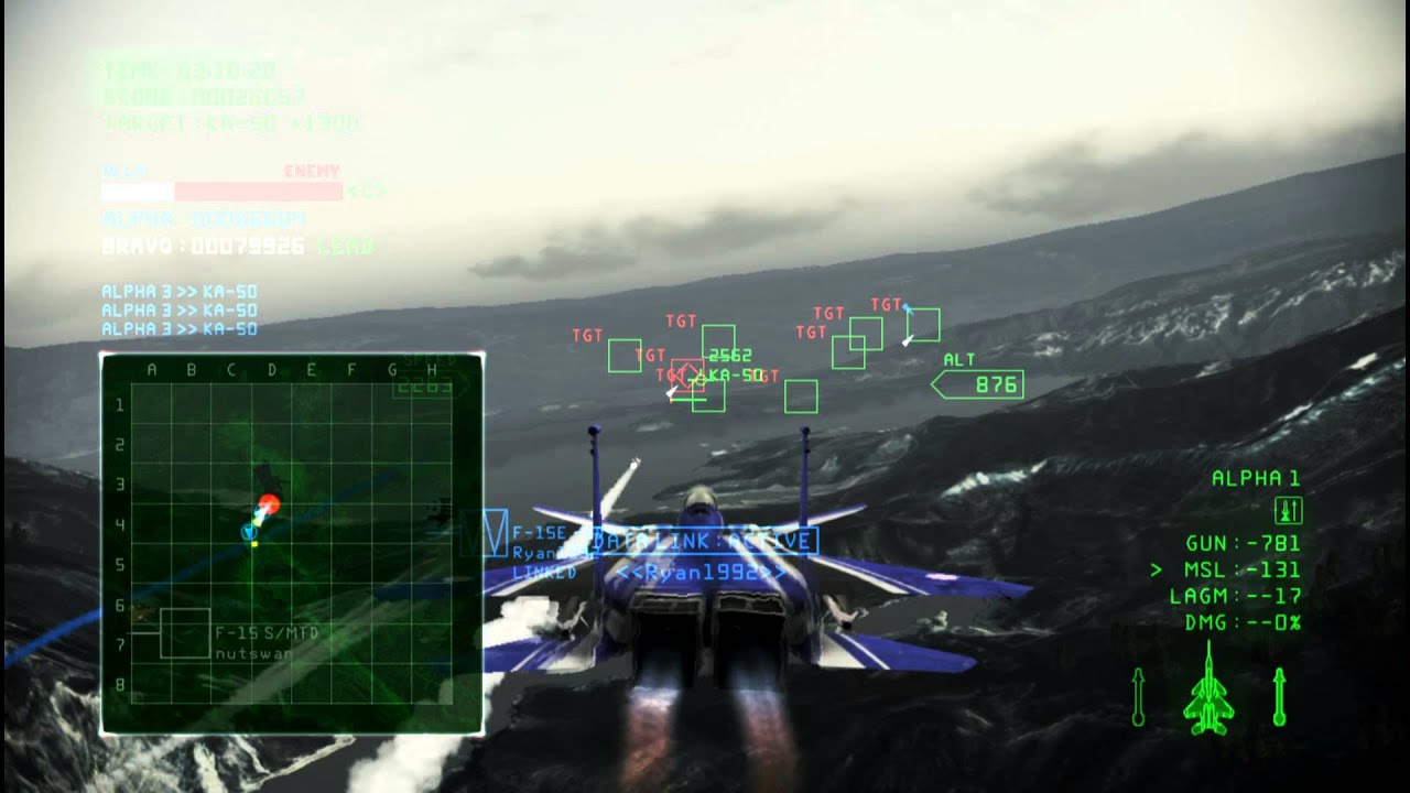 エースコンバットインフィニティ#253-#2:Weapons Base Assault F-15 S/MTD 67653 pts MVP ACE COMBAT INFINITY