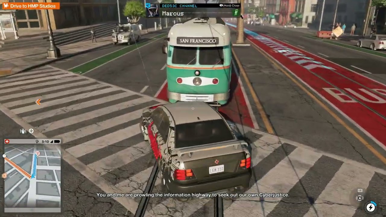 Watch Dogs 2 Critical Path Mission, and it happened again. [Trigger Warning in Description]