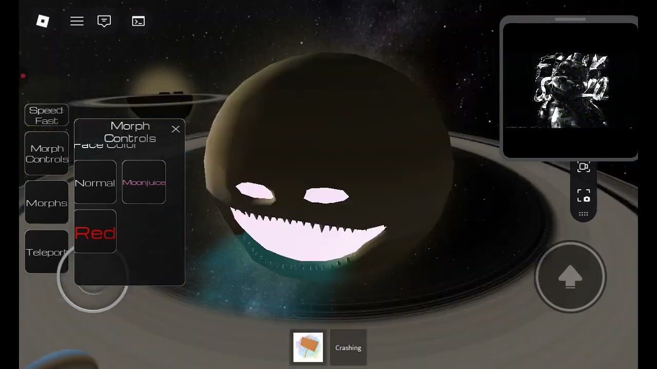Moon woke up but this game name  planetary awakening rp in roblox part 1 