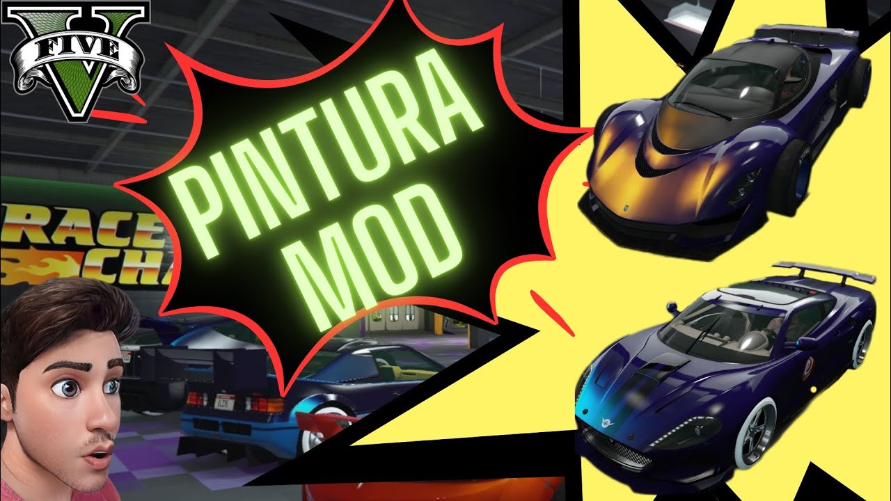 Como fazer pintura Mod na sessão do GTA Online com 3 variações de carros
