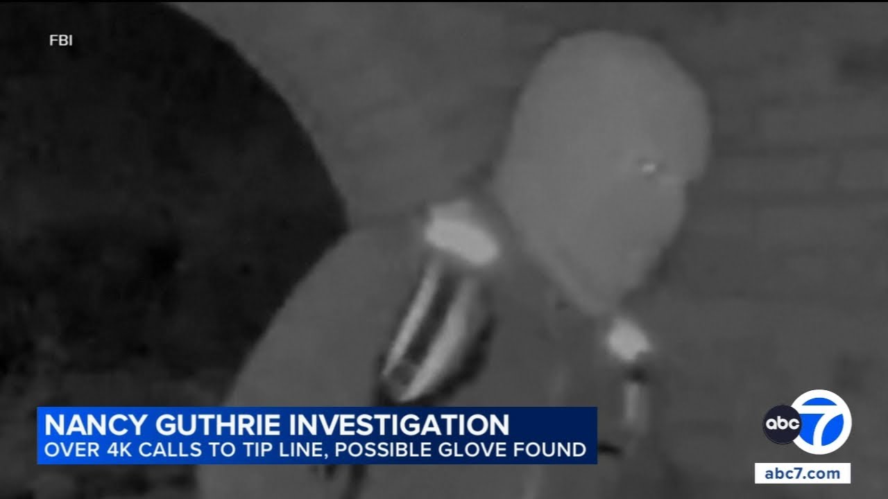 Glove found along road near Nancy Guthrie's home amid ongoing search