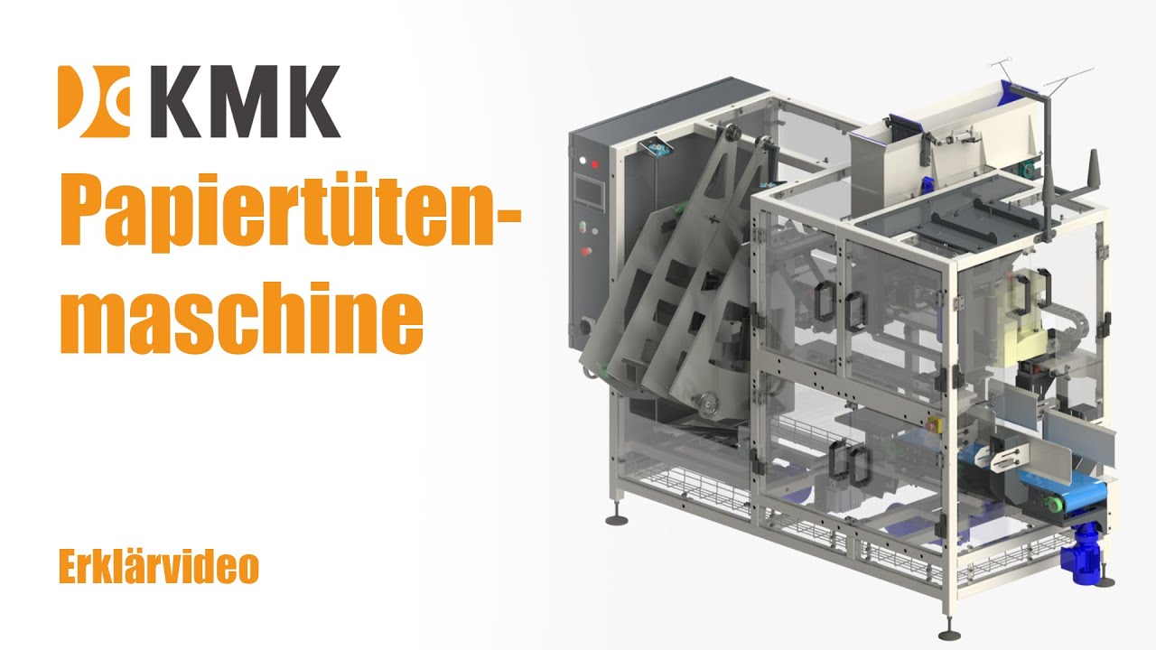 Erkl&auml;rvideo der Papiert&uuml;tenmaschine von KMK