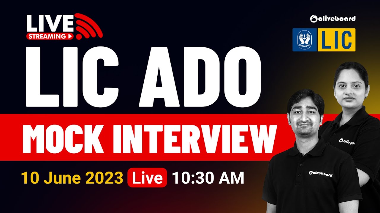 [🔴 Live Stream] LIC ADO Mock Interview 2023 | LIC ADO Interview 2023 | Expert Comments By OB Experts