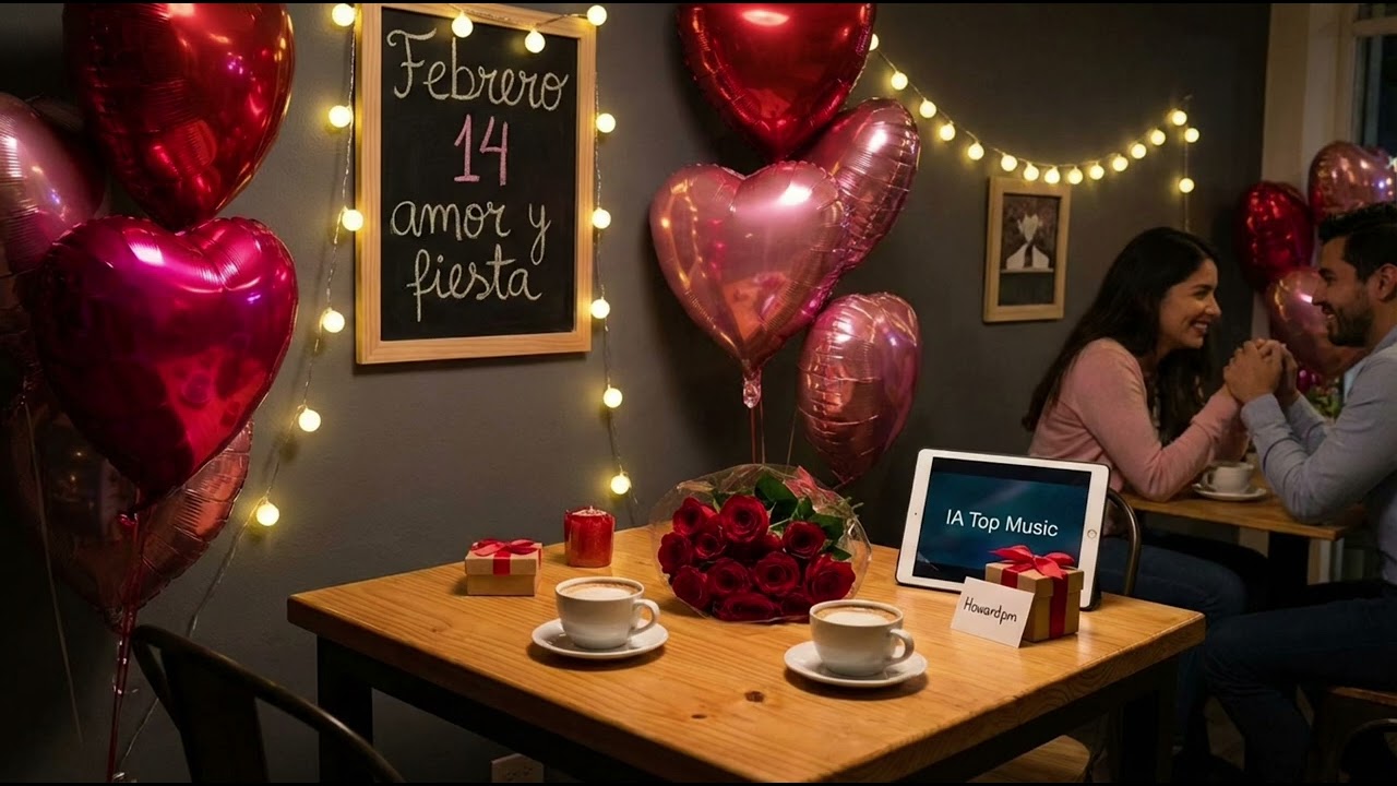 Febrero 14. Amor y fiesta- IA Top Music-Howardpm