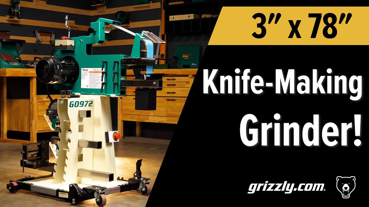 Effortless Knife-Making: Unleash Precision with the G0972 Grinder 🗡️