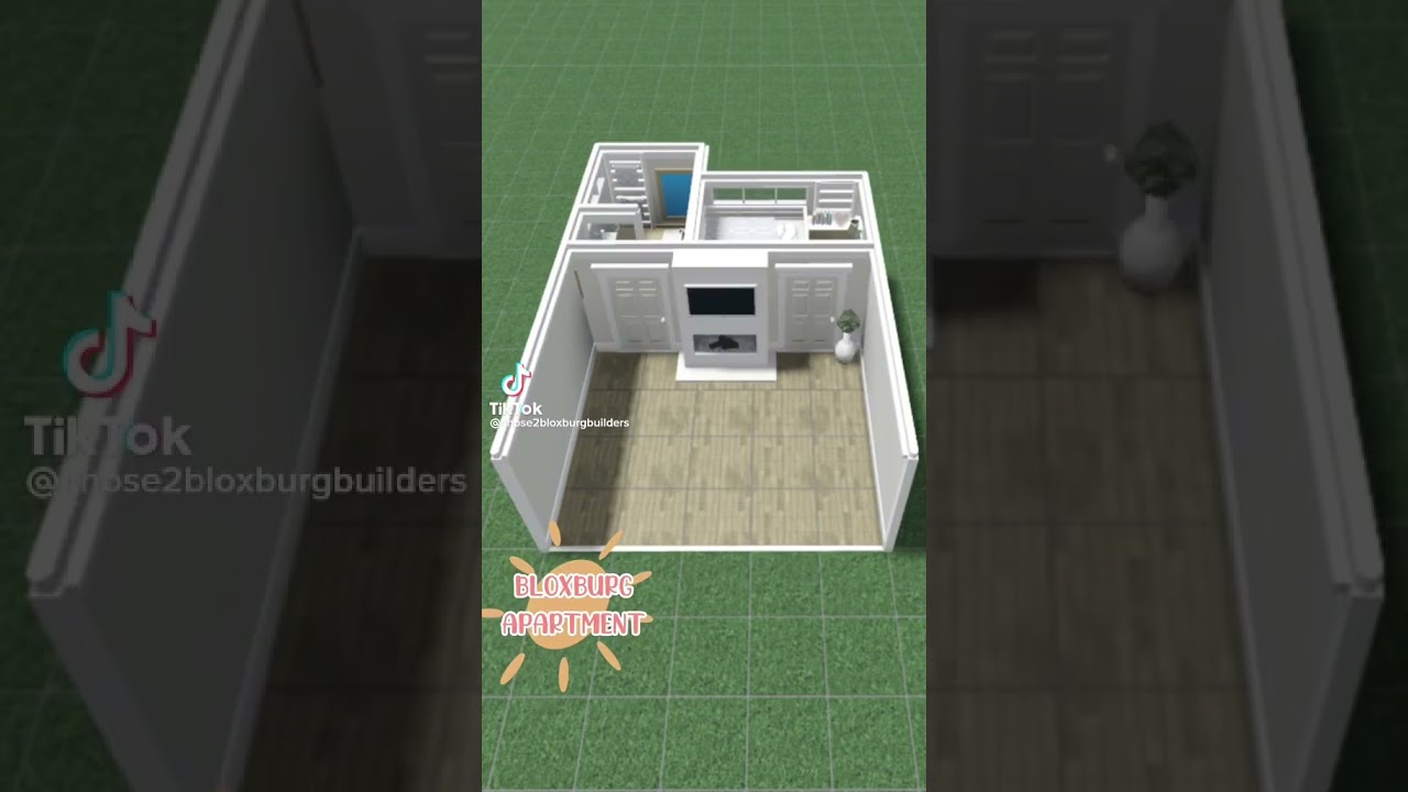 Bloxburg apartment building if u want to build it 🌈❤️