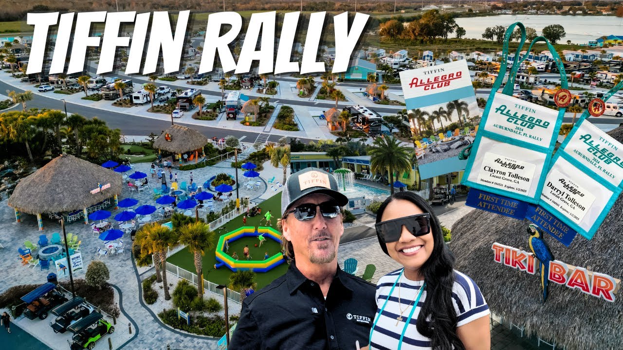 Join Us For A Tour Of The Tiffin Motorhome Rally At Camp Margaritaville In Auburndale! 🔥