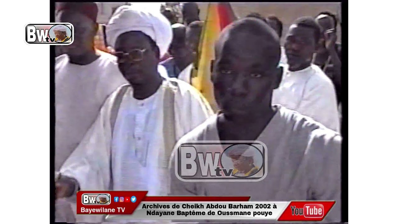 Archives de Cheikh Abdou Barham 2002 à Ndayane Baptême de Oussmane pouye