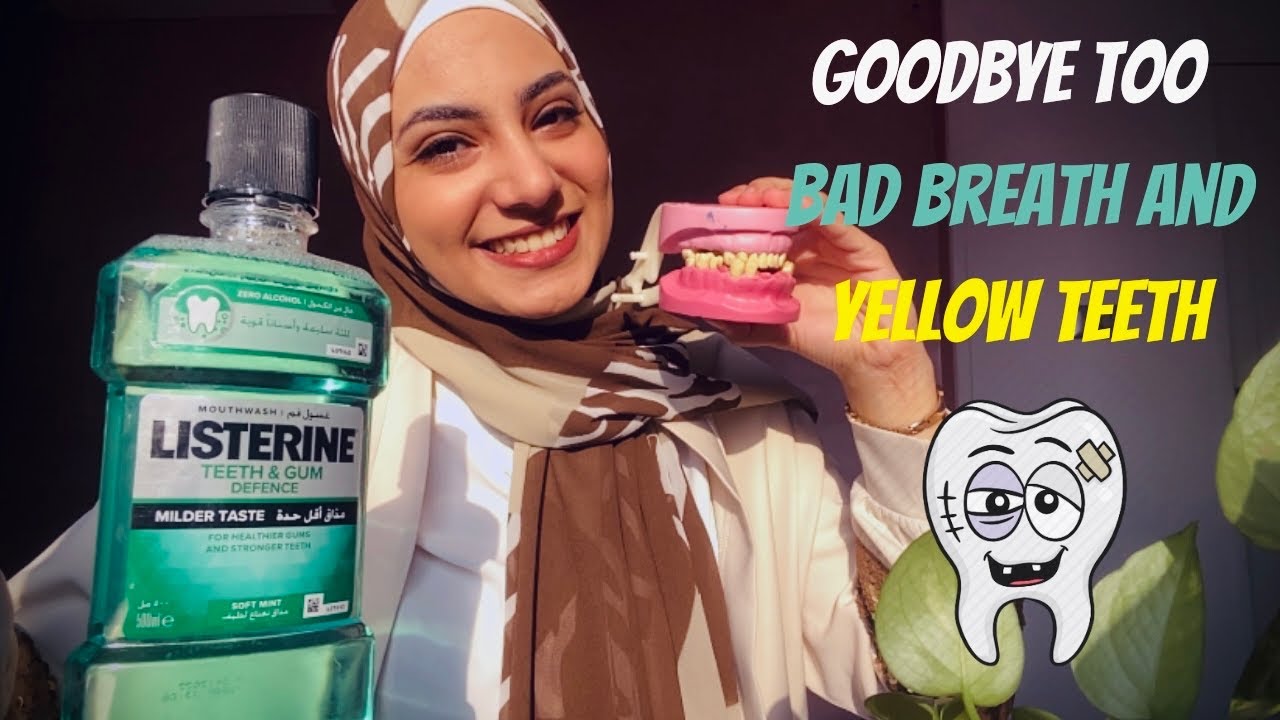 روتيني وعنايتي بأسناني 🦷 انسي ريحة الفم الغير مرغوبة والأسنان الصفراء 👄