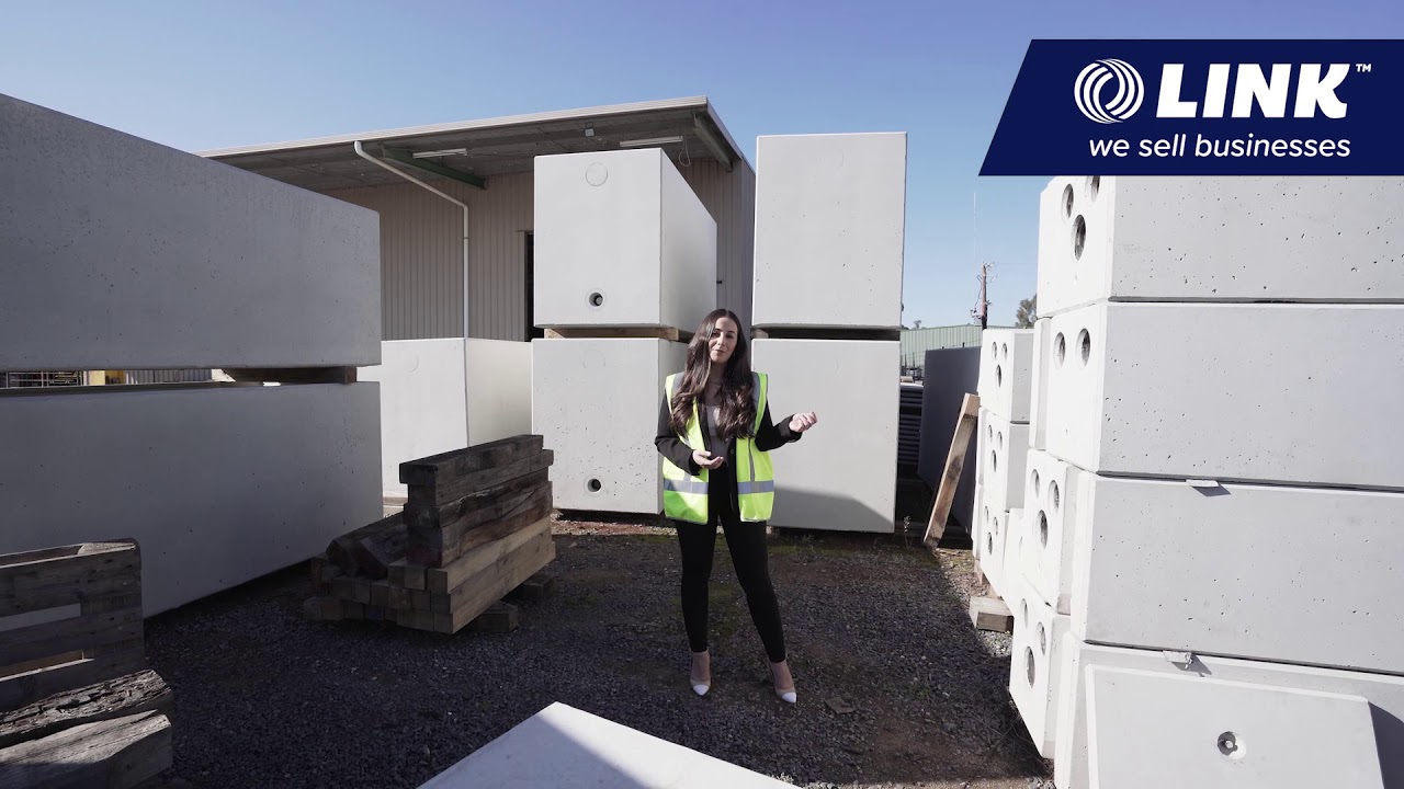 Rare Concrete Precast Business For Sale