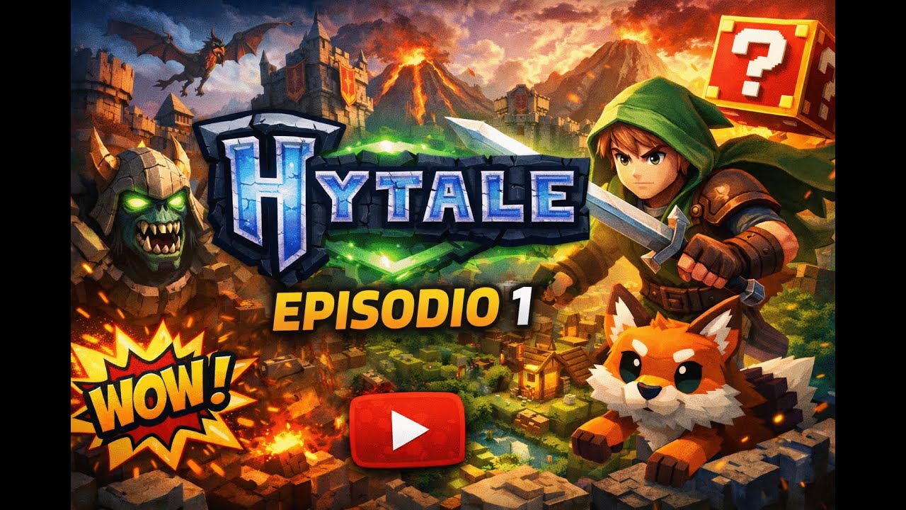 Empezando mundo en HYTALE | Episodio 1