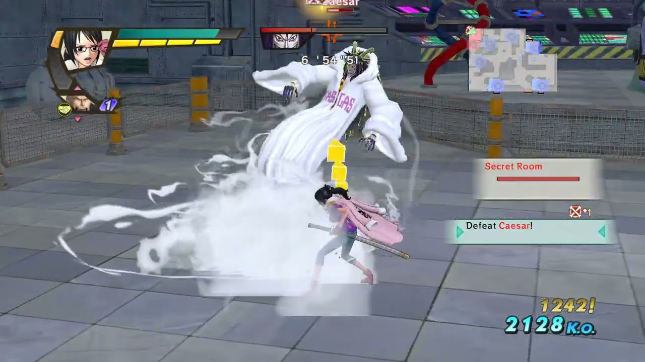 ONE PIECE  PIRATE WARRIORS 3 TASHIGI gas ryona