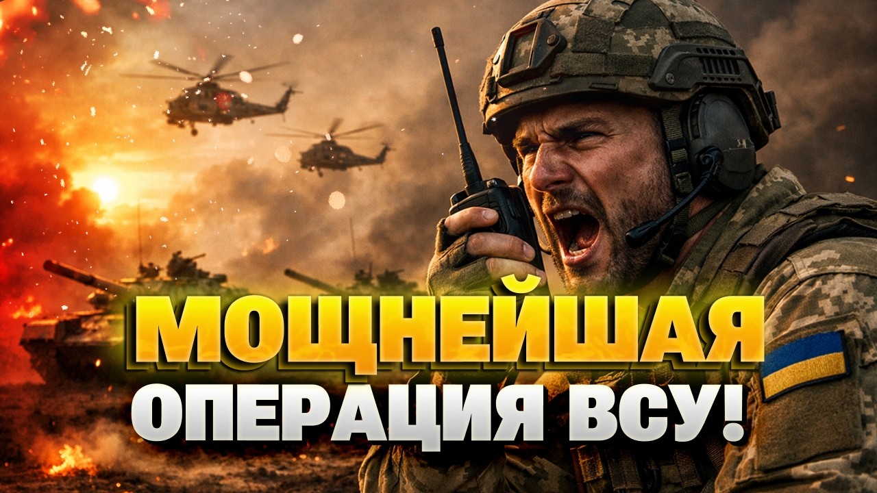 За 4 часа! ВСУ провели СЕНСАЦИОННУЮ ОПЕРАЦИЮ &mdash; полный РАЗГРОМ армии РФ! У Путина аж ОТНЯЛО РЕЧЬ!