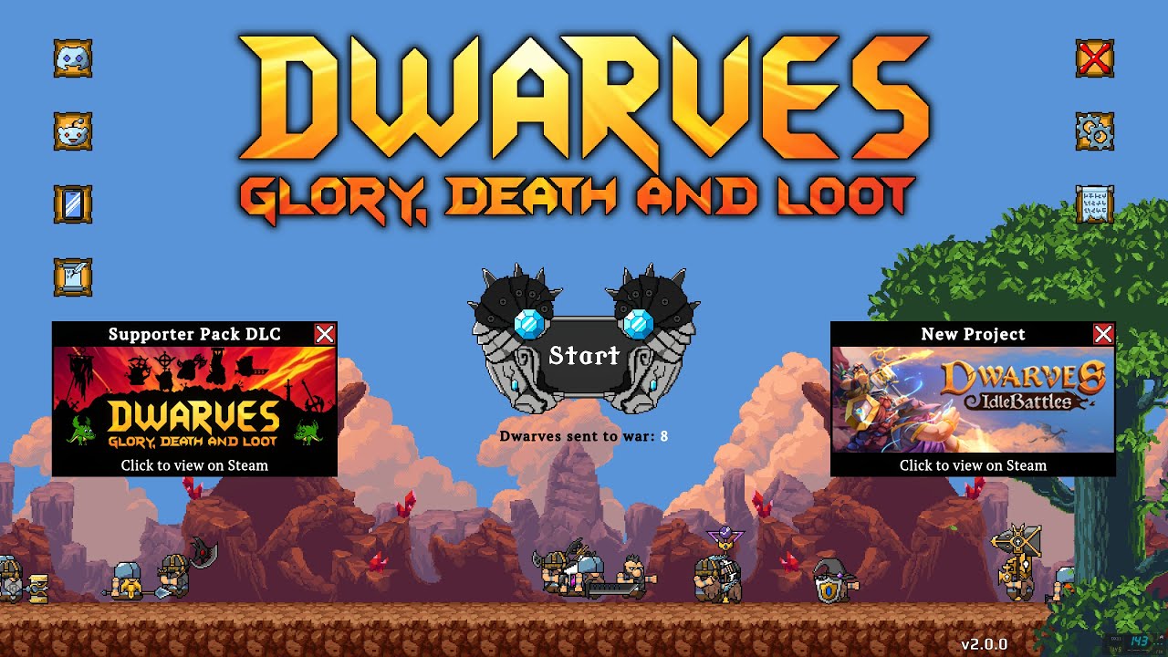 Dwarves GD&L: Who needs weapons anyway?
