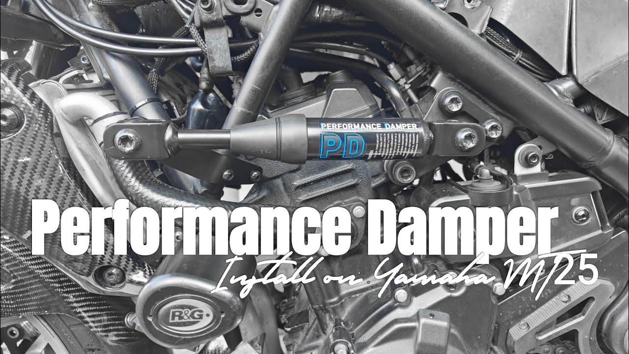 Performance Damper Installations Yamaha MT25