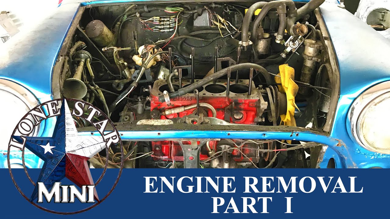 Engine Removal Part I - Classic Mini