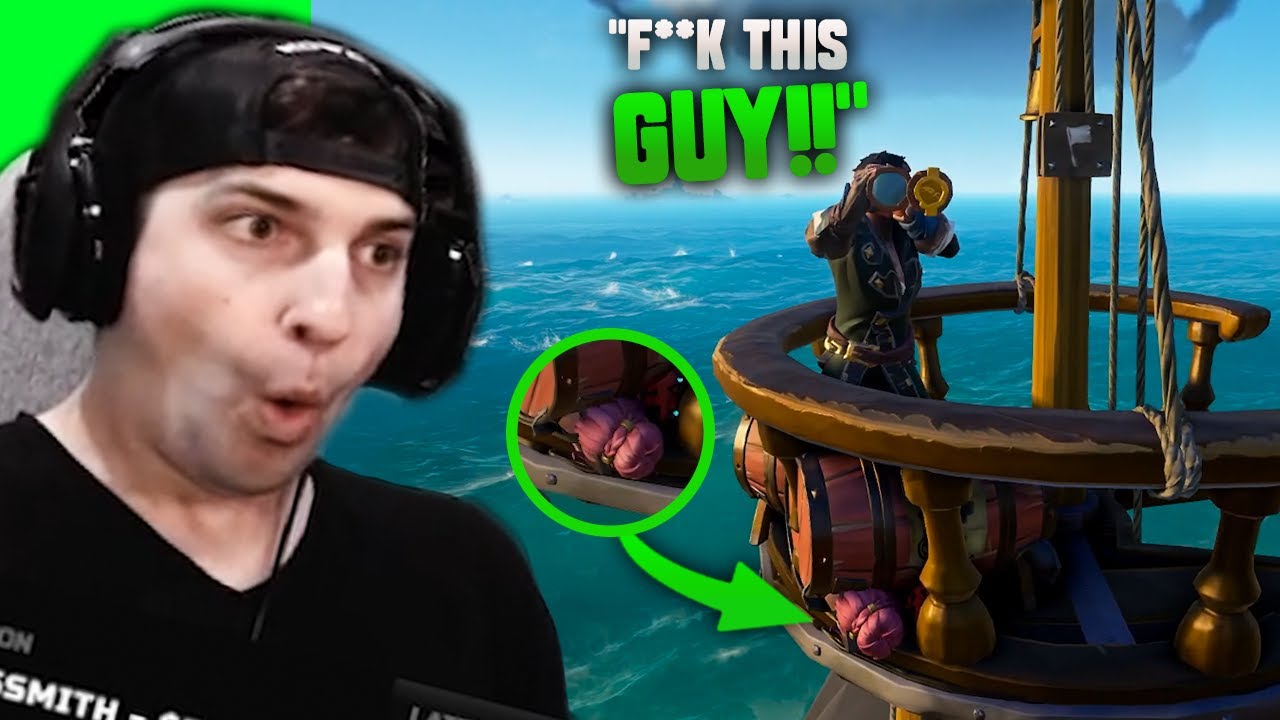THE ANGRIEST PIRATE I'VE EVER MET IN SEA OF THIEVES
