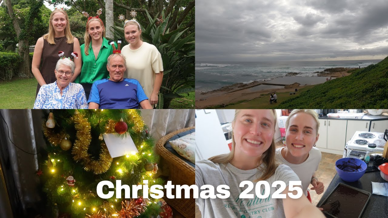 Christmas Vlog: baking, swims, lunching & presents