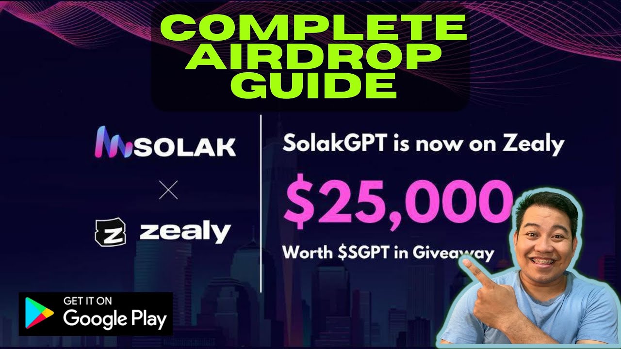 Solak Airdrop Of $25,000, Must Watch!!! So Easy To Participate!!!