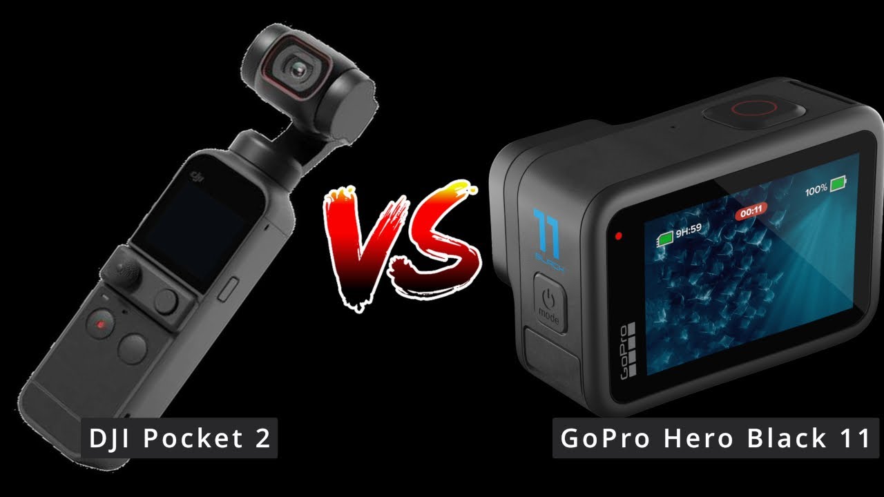 GoPro Hero Black 11 vs DJI Pocket 2