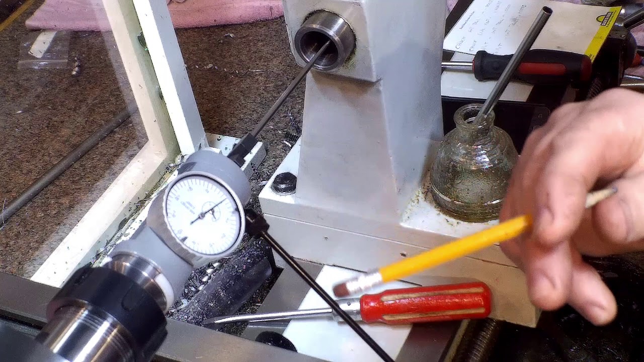 The quickest way to align your tail stock