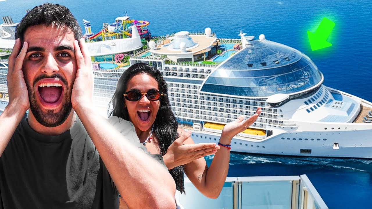 Así es el CRUCERO MÁS GRANDE DEL MUNDO 😮 | Icon Of The Seas 🛳️