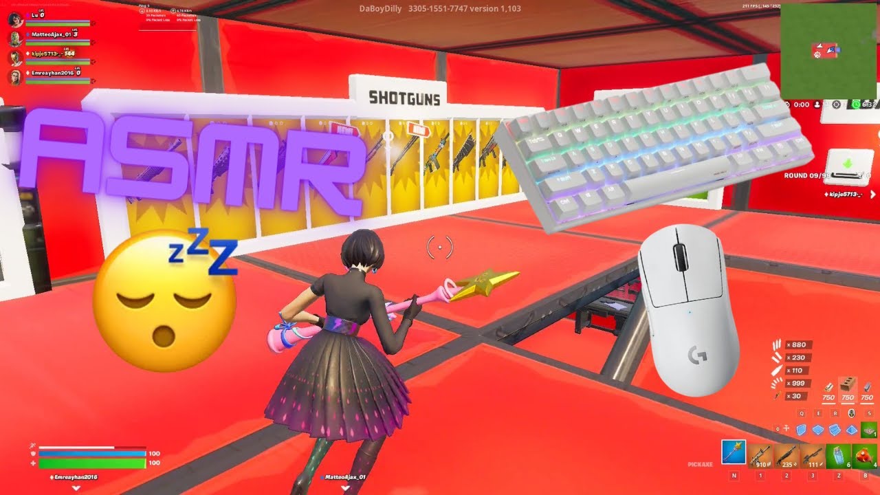 ASMR🤩Chill Go Goated Zonewars🥇Gameplay 240 FPS Relaxing Music😴Keyboard sounds