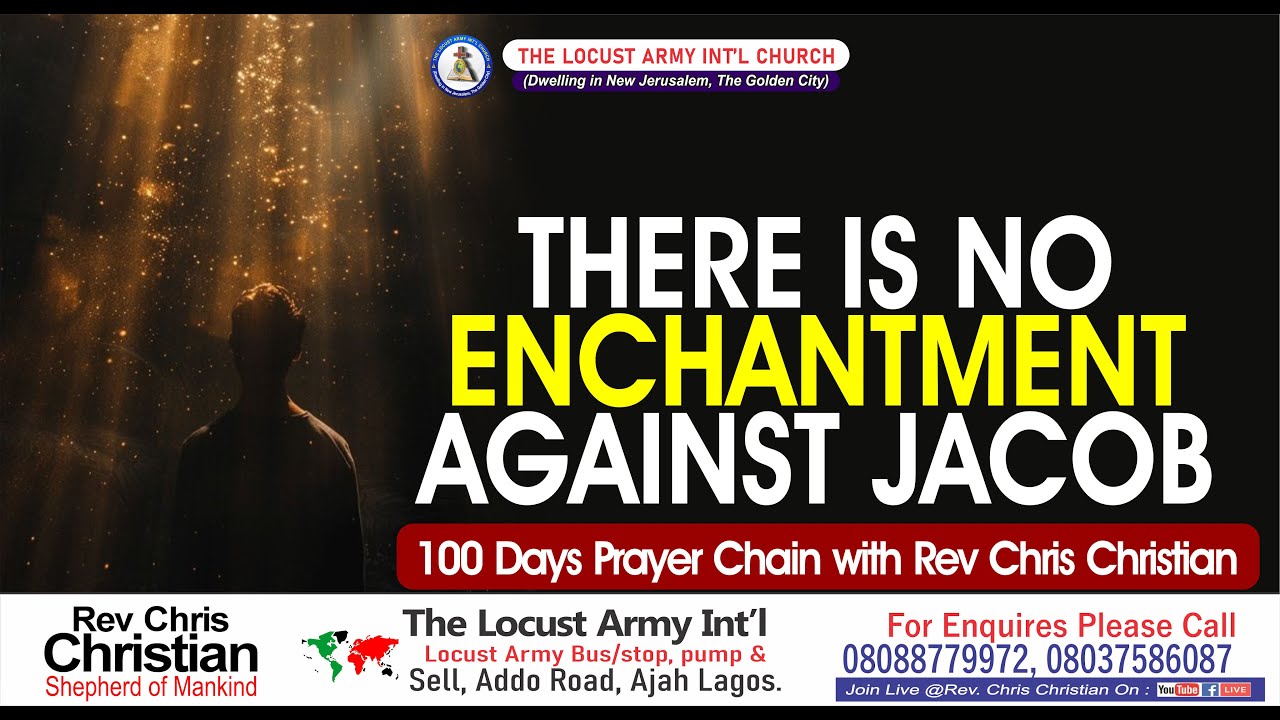 Rev. Chris Christian | There is No Enchantment Against Jacob