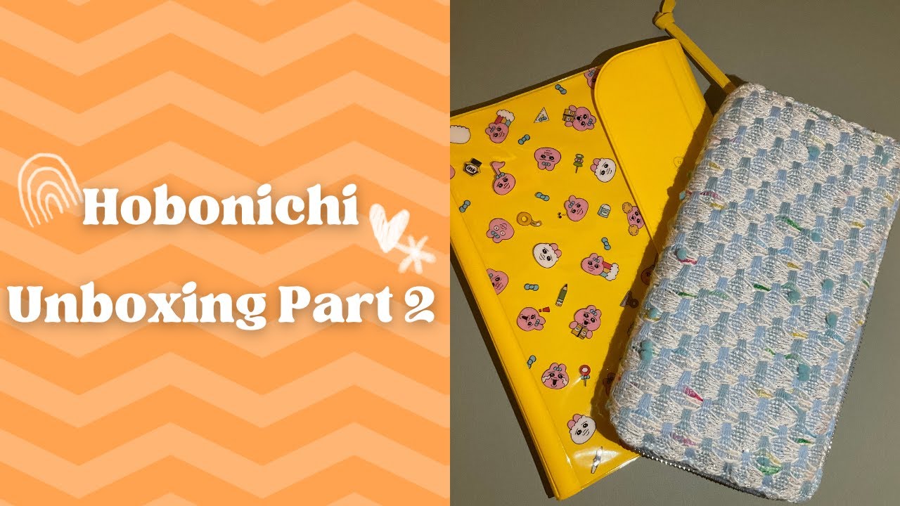 Hobonichi Unboxing Part 2! Opanchu Usagi items and more!