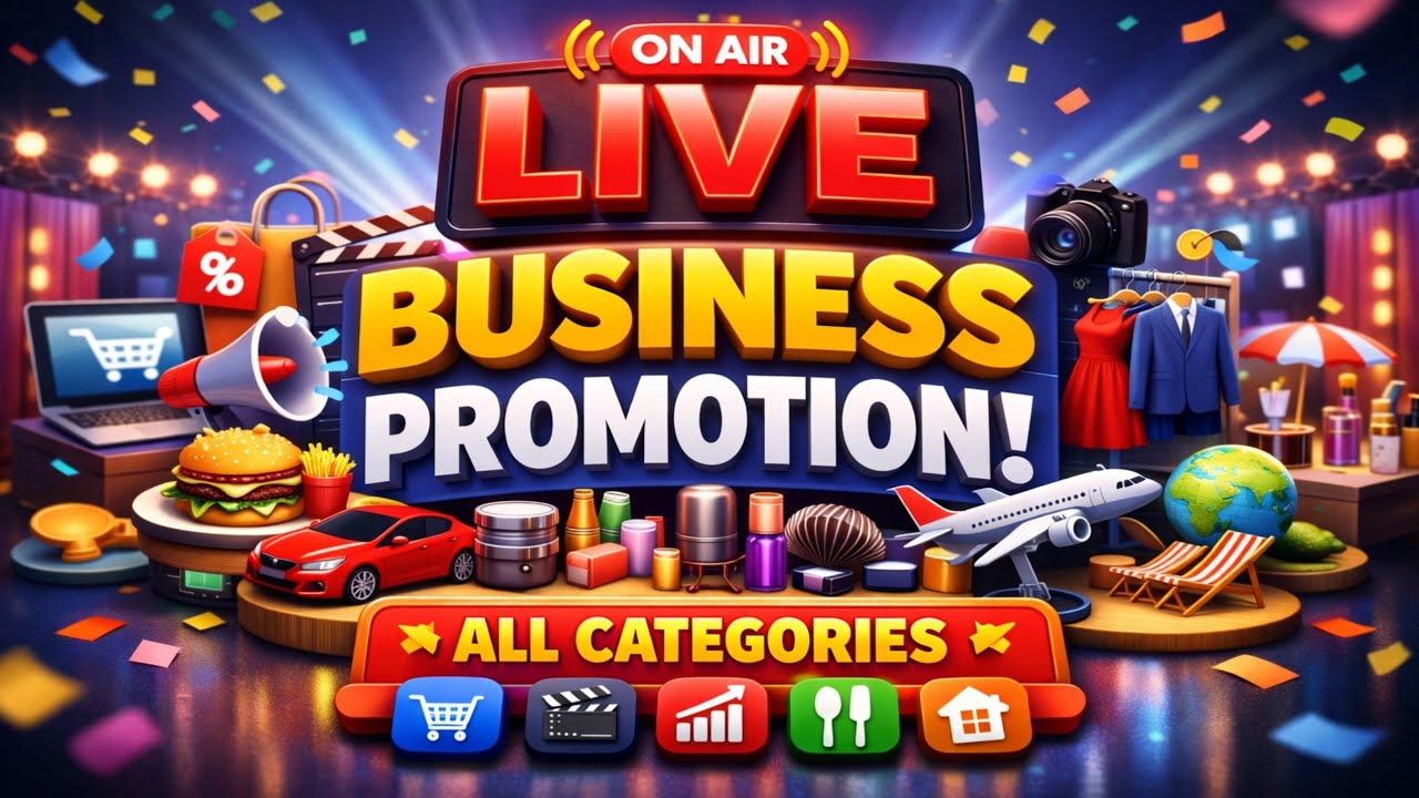 Live Business Promotion All Categories 