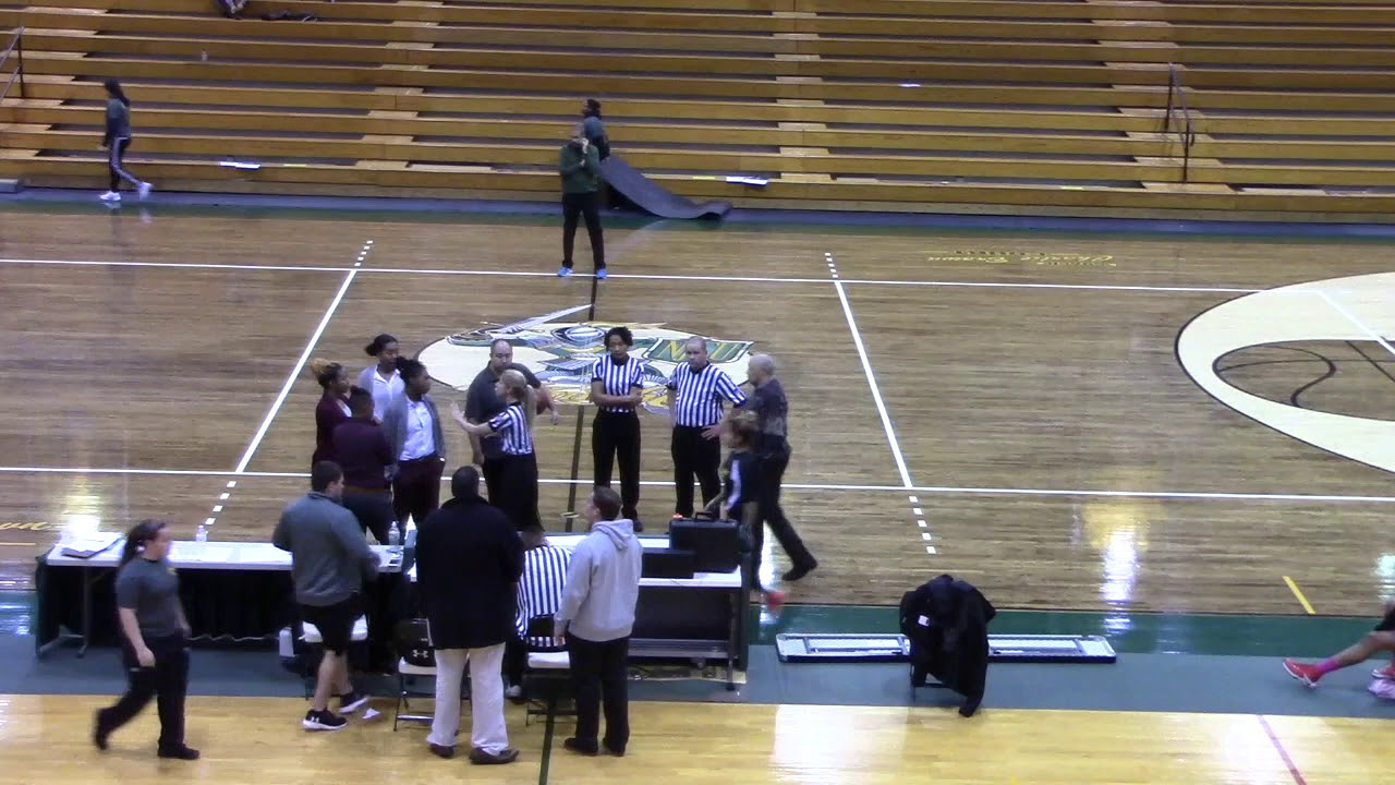 Fight at conclusion of NJCU women's basketball game